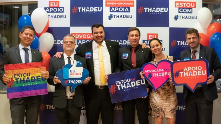 Thadeu Aguiar é pré-candidato, e deixa claro suas pretensões com a OAB de Catalão