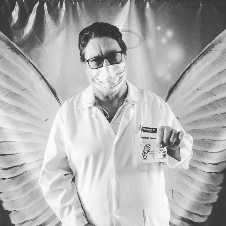 Familiares de Dr. Aguinaldo Mesquita optam por velório restrito devido a pandemia; homenagem será prestada ainda nesta manhã e missa celebrada às 19hrs na Nova Matriz