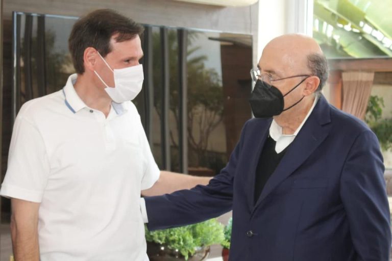 Lissauer Vieira acompanha Meirelles em viagem a Rio Verde