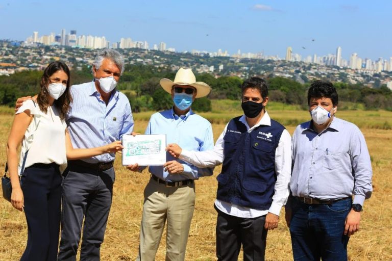 Caiado conquista cessão gratuita de terreno da União para construir Hospital de Câncer de Goiás