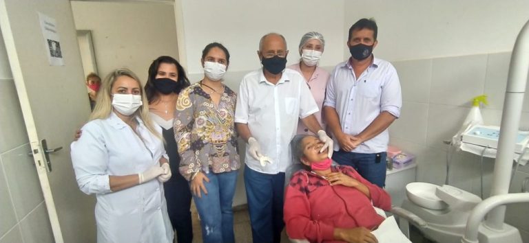 Prefeitura inicia moldagem de próteses dentárias e eleva a autoestima da população Goiandirense