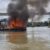 Pires do Rio: Polícia queima embarcações e prende oito suspeitos de garimpo ilegal