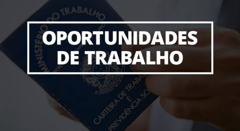 Quer trabalhar? Então confira em qual das 36 vagas da Secretaria do Trabalho e Renda segunda-feira (24/01) você se encaixa