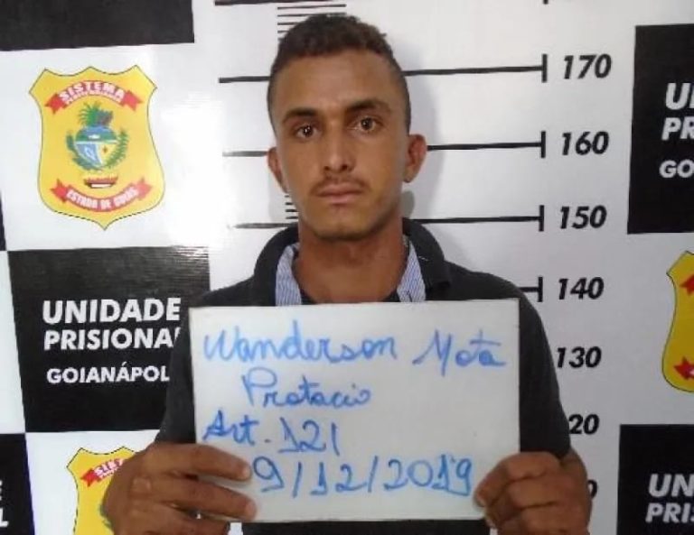 NOVO LÁZARO: Wanderson Mota, suspeito de matar esposa grávida, enteada e vizinho é encontrado morto em cela, em Aparecida de Goiânia