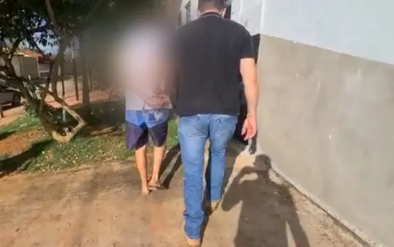 Pedófilo que agia através de jogo online, o Free Fire, foi preso em Águas Lindas de Goiás