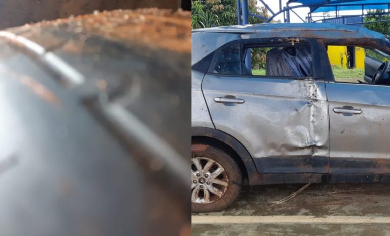 Chuva: Carro com pneu ‘careca’ sai da pista e capota na BR-050, em Catalão; saiba os riscos