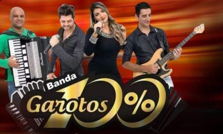 Hoje tem Garotos 100% no Fogão de Lenha Show, em Catalão