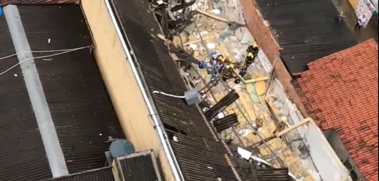 ACIDENTE DE TRABALHO: trabalhador de 54 anos morre após teto e paredes de obra desabarem, em Goiânia