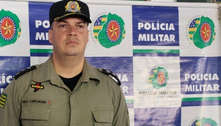 Governador Caiado faz elogios publicamente ao ex-comandante da PM Catalão e atual comandante do Batalhão Rural em Goiás, Coronel Carvalho