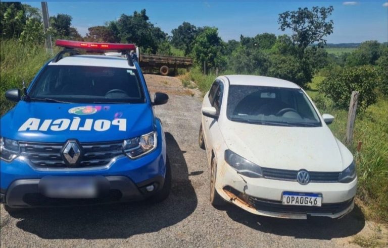 APÓS UMA SEMANA, CARRO FURTADO EM MG É RECUPERADO EM GOIANDIRA