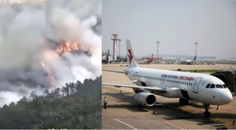 AVIÃO COM 132 PESSOAS A BORDO CAI NO SUDOESTE DA CHINA