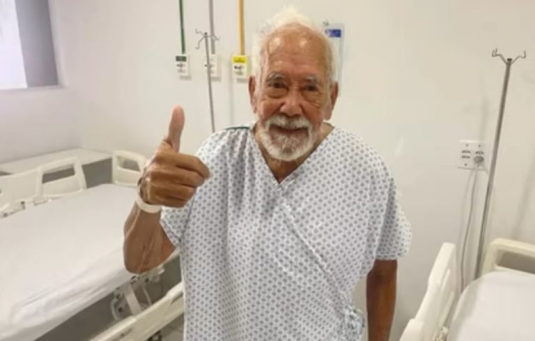 “TERROR DO INSS” VOLTA PARA CASA APÓS 5 DIAS DE INTERNAÇÃO POR DENGUE