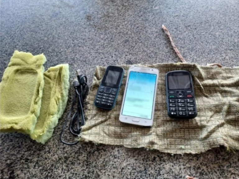 CELULARES SÃO ENCONTRADOS DENTRO DO PRESÍDIO DE CATALÃO, DIZ POLÍCIA