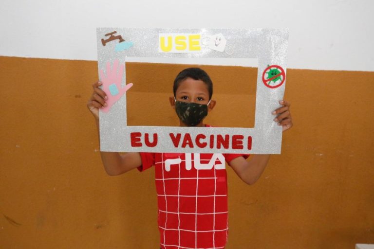 CRIANÇAS DE 6 A 11 ANOS VÃO RECEBER A 2ª DOSE DA CORONAVAC HOJE, QUARTA-FEIRA (02/03)