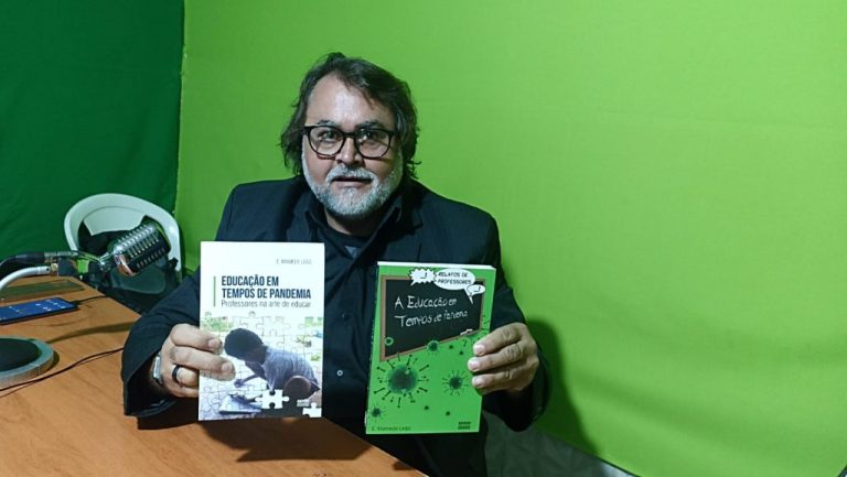 PROFESSOR E JORNALISTA, MAMEDE LEÃO, LANÇA LIVRO ‘EDUCAÇÃO EM TEMPOS DE PANDEMIA’ NESTA SEXTA-FEIRA (18/03)