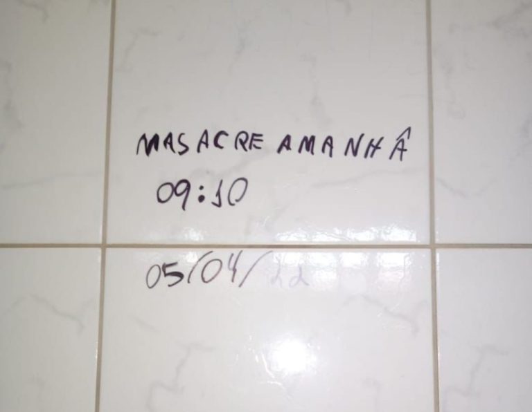 AMEAÇAS ASSUSTAM PAIS, ALUNOS E FUNCIONÁRIOS EM COLÉGIO DE GOIÂNIA