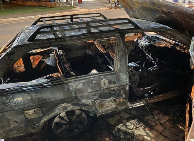 MULHER MORRE APÓS FICAR PRESA EM CARRO EM CHAMAS NA GO-222