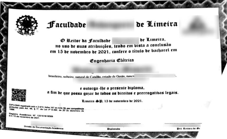 CERTIFICADOS FALSOS DE FACULDADE ERAM VENDIDOS POR ATÉ R$1.200 EM CATALÃO; SUSPEITOS SÃO PRESOS