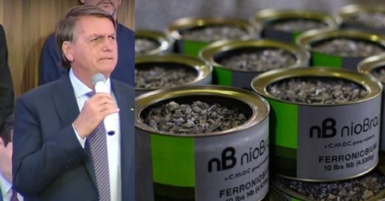 “CATALÃO FOI ENTREGUE”, DISSE BOLSONARO EM GOIÂNIA SOBRE EXPLORAÇÃO DE NIÓBIO