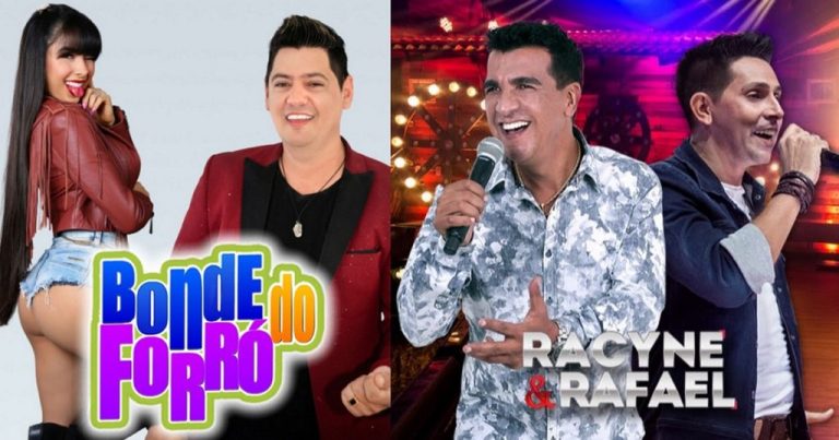 FOGÃO DE LENHA SHOW: JUNHO COMEÇA COM BONDE DO FORRÓ NESTE SÁBADO (04/06), E RACYNE E RAFAEL NO DIA 11 DE JUNHO, VÉSPERA DO DIA DOS NAMARADOS
