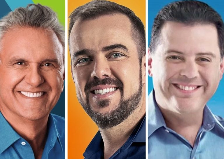 PESQUISA: CAIADO NA LIDERANÇA, GUSTAVO MENDANHA EM SEGUNDO E MARCONI PERILLO EM TERCEIRO NA CORRIDA PELO GOVERNO DE GOIÁS