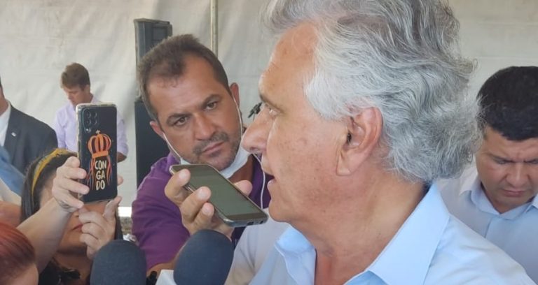 GOIÁS EM MOVIMENTO: CAIADO ANTECIPA AGENDA PARA ÀS 14H30, EM GOIANDIRA