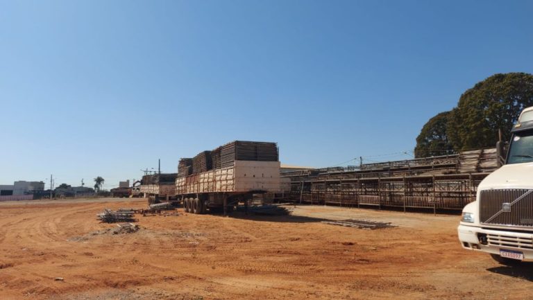 TROCA DE PASSAPORTES COMEÇA NA SEGUNDA-FEIRA, 1º DE JULHO; PARQUE DE EXPOSIÇÕES COMEÇA A RECEBER ESTRUTURA