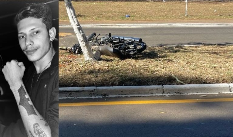 ACIDENTE EM FRENTE A SEDE DA SMTC, NA AVENIDA DO PARQUE DE EXPOSIÇÕES, MATA MOTOCICLISTA DE 19 ANOS DE IDADE; JOVEM FOI ATROPELADO POR CARRETA