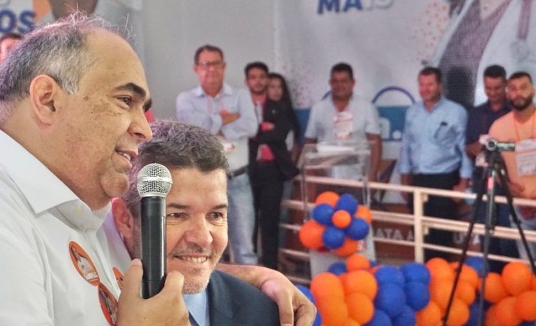 LUIZ SAMPAIO E DRA. GIZELDA LANÇARAM PRÉ-CANDIDATURAS EM EVENTO REALIZADO NO ÚLTIMO SÁBADO (30) NO CLUBE SESI, EM CATALÃO