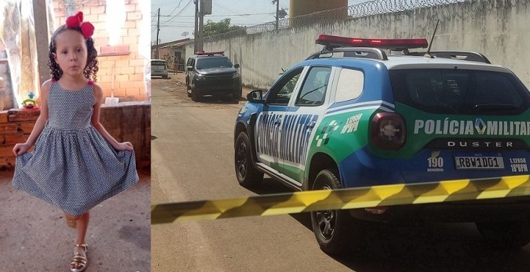 QUE TRISTEZA: MORRE A PEQUENA ANA CLARA DE 5 ANOS DE IDADE, UMA DAS IRMÃES BALEADAS NA FRENTE DA MÃE, EM CATALÃO