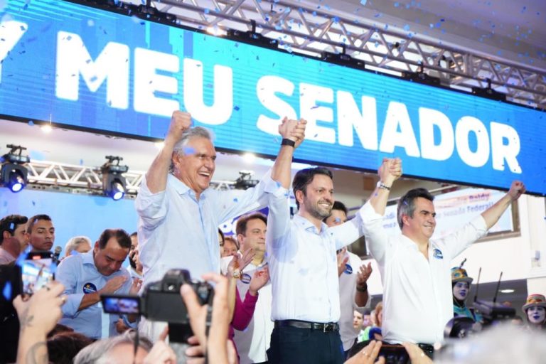 EM CONVEÇÃO, PROGRESSISTAS OFICIALIZA APOIO À REELEIÇÃO DE RONALDO CAIADO