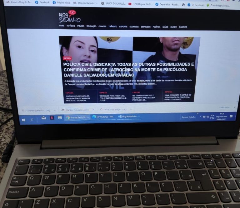 BLOGS DO BADIINHO E ZAP CATALÃO SÃO RECONHECIDOS PELO JORNAL OPÇÃO POR MATÉRIAS CHECADAS E SEM SENSACIONALISMO