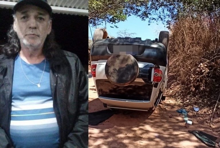 IDOSO DE 64 ANOS DE IDADE MORRE VÍTIMA DE CAPOTAMENTO EM ESTRADA VICINAL NA ZONA RURAL DE CATALÃO; TARDE DE DOMINGO FOI MARCADA PELOS ACIDENTES NAS ESTRADAS DA REGIÃO