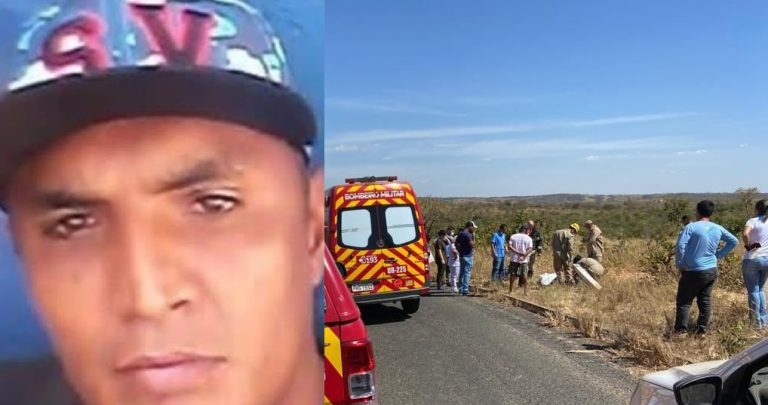 TRÊS RANCHOS: CONDUTOR DE MOTO MORRE APÓS PERDER O CONTROLE  E BATER CONTRA CERCA DE POSTES DE CIMENTO