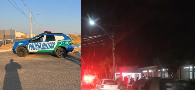 FINAL DE SEMANA MARCADO POR FEMINICÍDIO EM CATALÃO, TIROTEIO, ESFAQUEAMENETO E ASSASSINATO A TIROS EM OUVIDOR