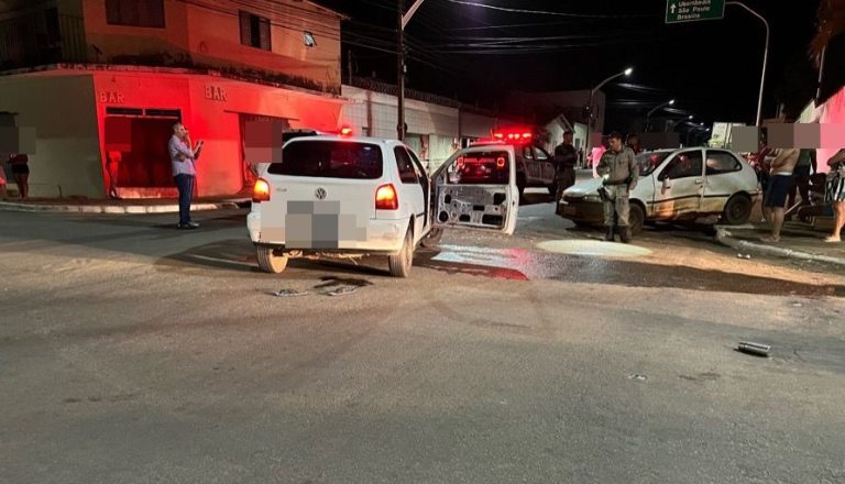 ACIDENTE DE TRÂNSITO EM CATALÃO TERMINA EM BRIGA GENERALIZADA COM UM RAPAZ FERIDO POR CANIVETE E QUATRO PESSOAS LEVADAS PARA A DELEGACIA PELA PM