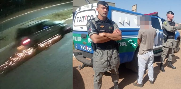 ATROPELOU, MATOU, E FOI EMBORA COMO SE NADA TIVESSE ACONTECIDO, ASSIM FEZ MOTORISTA QUE ARRASTOU MOTOCICLISTA EM RIO VERDE-GO; SUSPEITO DE HOMICÍDIO ESTÁ PRESO EM CATALÃO