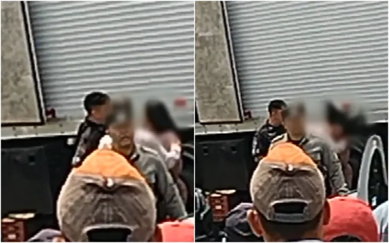 EMPRESÁRIA QUE LEVOU TAPAS NA CARA DE POLICIAL MILITAR E DESMAIOU, EM ANÁPOLIS,  DIZ ESTAR COM MEDO; PM FOI AFASTADO DAS RUAS