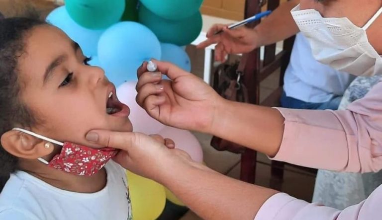 SAÚDE DE CATALÃO VAI REALIZAR NESTE SÁBADO (08) O 2º DIA D DE VACINAÇÃO CONTRA POLIOMIELITE