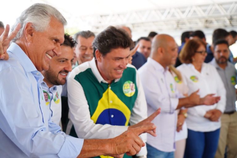 CAIADO DEFENDE FRENTE AMPLA DE VOTOS PARA BOLSONARO, EM GOIÁS