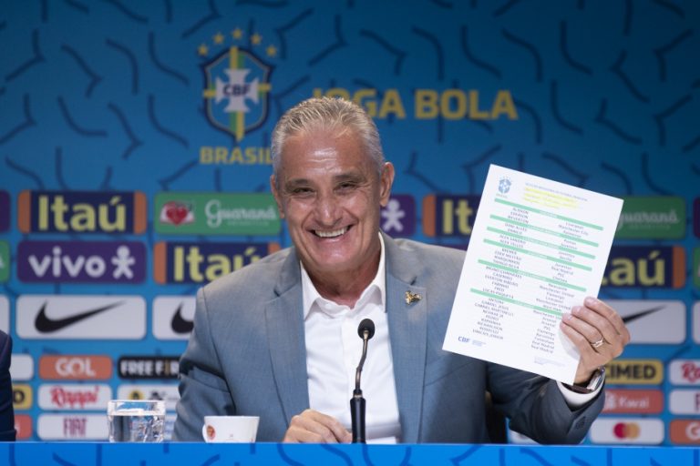 COPA DO MUNDO: COM 16 NOMES ESTREANTES EM COPAS, TITE CONVOCA BRASIL PARA O MUNDIAL