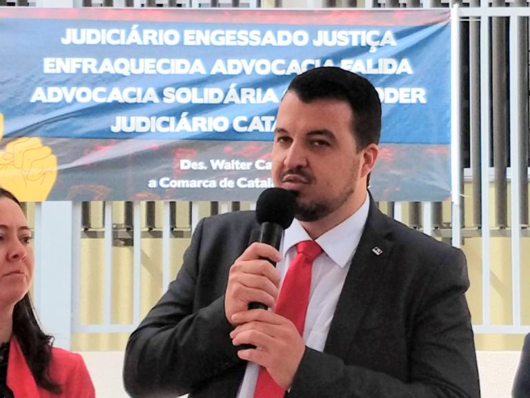 OAB CATALÃO FAZ HOJE MOBILIZAÇÃO POR MELHORIAS NA COMARCA