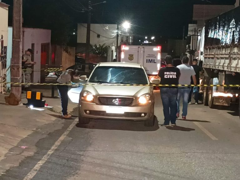 HOMEM É EXECUTADO  A TIROS ENQUANTO DIRIGIA SEU PRÓPRIO CARRO EM CATALÃO