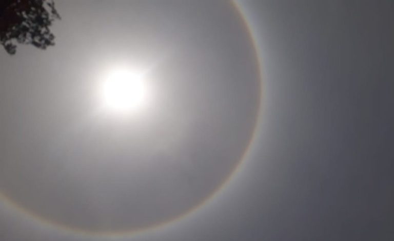 HALO SOLAR MORADORES DE CATALÃO E DE OUTRAS REGIÕES DE GOIÁS; ENTENDA O FENÔMENO