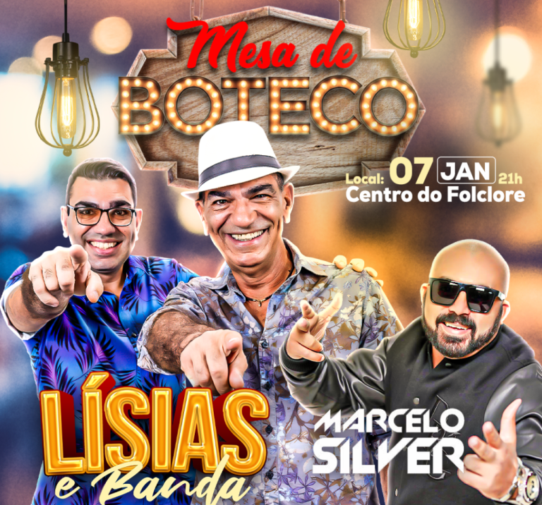 DJ MARCELO SILVER RESGATA O MESA DE BOTECO COM LÍSIAS E BANDA; EVENTO SERÁ NO DIA 7 DE JANEIRO