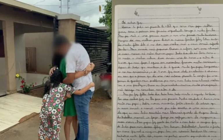 FILHAS RECEBEM PAI EM CASA APÓS CARTA PARA JUIZ PEDINDO SOLTURA COMO PRESENTE DE NATAL