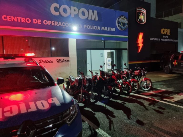 ARRUAÇA PROMOVIDA NO ÚLTIMO SÁBADO (24/12) FAZ PM DE CATALÃO FECHAR O CERCO PARA MOTOQUEIROS E MAIS SETE MOTOCICLETAS FORAM APREENDIDAS