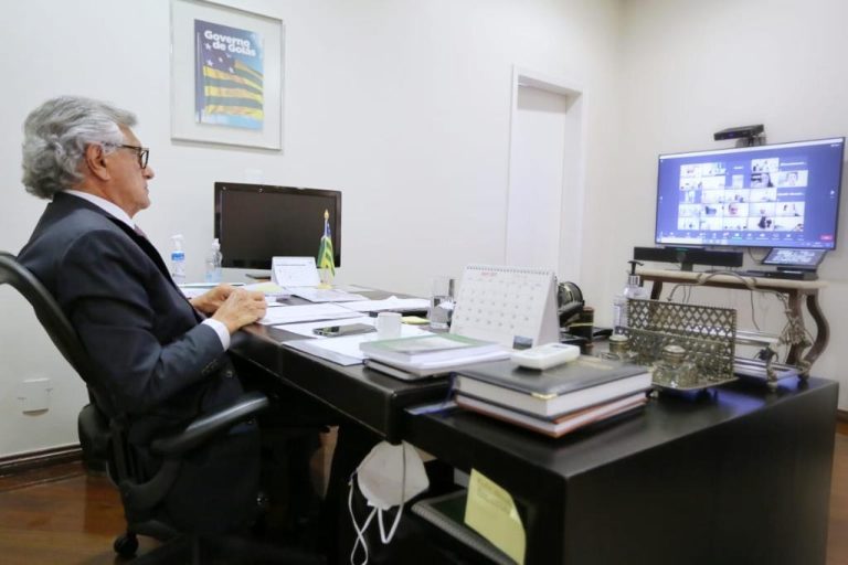 POR RECOMENDAÇÃO MÉDICA, CAIADO VAI TOMAR POSSE DE FORMA VIRTUAL