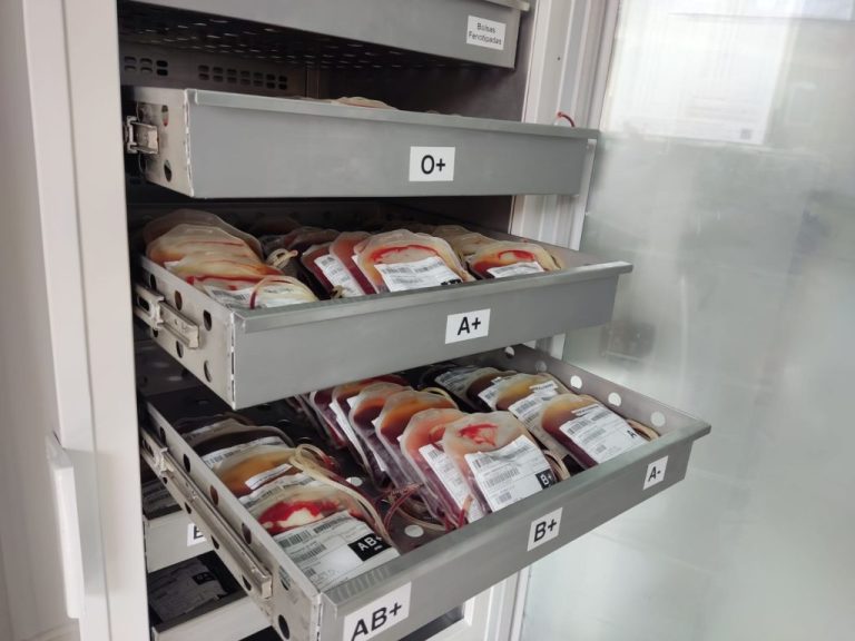 BOLSAS DE SANGUE JÁ ESTÃO SENDO ARMAZENADAS NA AGÊNCIA TRANSFUNSIONAL DE CATALÃO