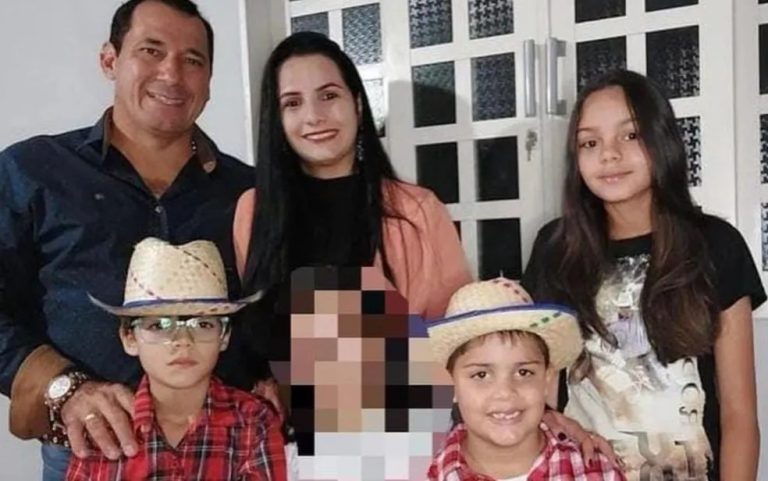 HOMEM ATIROU CONTRA ESPOSA E ENTEADOS APÓS BRIGA, ENROLOU CORPOS EM REDE E COLOCOU EM CARRETINHA, DIZ POLÍCIA